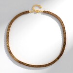 Collana in argento con Ematite Bronzea