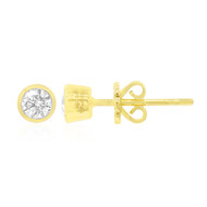 SI1 (G) Brillant-Goldohrringe (Annette)