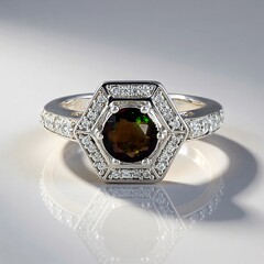 Anello in argento con Opale Mezezo