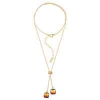 Collana in argento con Ambra Sunrise Baltica