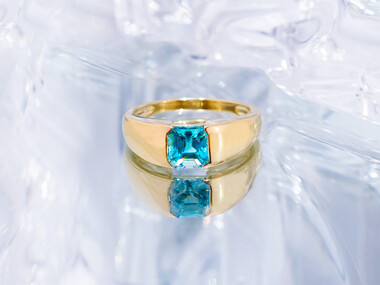 9K Ratanakiri Zircon Gold Ring