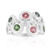 Bague en argent et Tourmaline rose du Brésil  (Pallanova)
