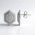 Orecchini in argento con Zircone