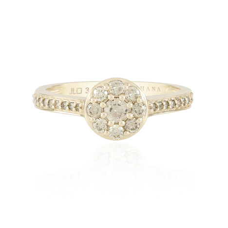 Gouden ring met een I2 Bruine Diamant (SUHANA)