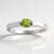 Bague en argent et Vésuvianite