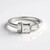 Anello in argento con Zircone