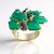 Anello in argento con Agata (Gems en Vogue)