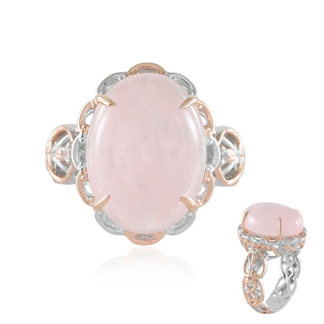Brasilianischer Morganit-Silberring (Gems en Vogue)