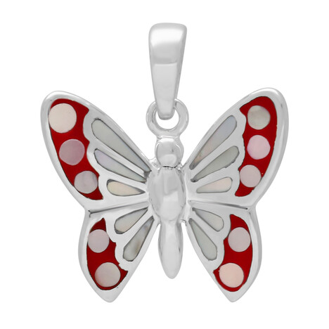 Mother of Pearl Silver Pendant