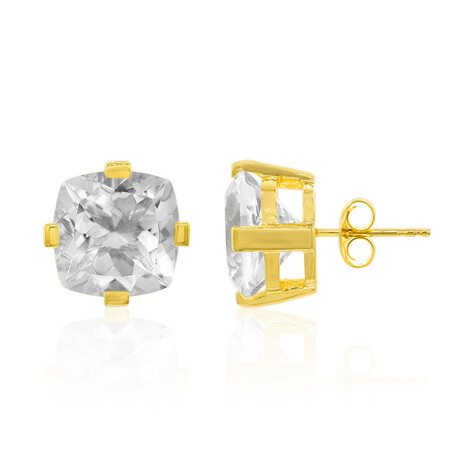 Orecchini in argento con Quarzo Bianco