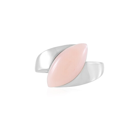 Anello Donna In Argento 925 Con Pietra Naturale Ovale – Onice, Agata, Cristallo O Quarzo Rosa – Fatto A Mano