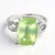 Anello in argento con Prehnite