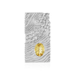 Ciondolo in argento con Berillo Giallo (SAELOCANA)