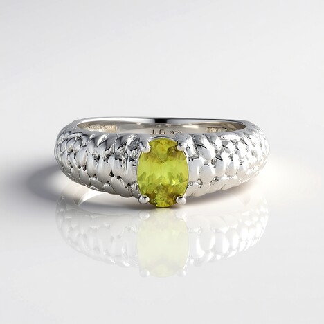 Anello in argento con Sfene (SAELOCANA)