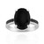 Bague en argent et Onyx noir