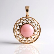 Machu Picchu-Opal-Silberanhänger (Ornaments by de Melo)