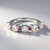 Anello in argento con Topazio Bianco