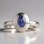 Anello in argento con Tanzanite (Pallanova)
