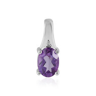 Uruguay-Amethyst-Silberanhänger