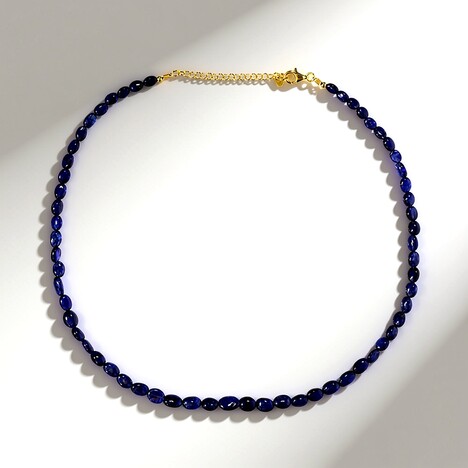 Collana in argento con Zaffiro Blu Bemainty
