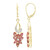 18K Unheated Padparadscha Sapphire Gold Earrings (AMAYANI)