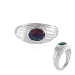 Mezezo-Opal-Silberring (SAELOCANA)