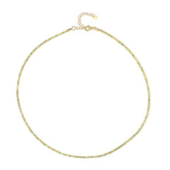 Collana in argento con Diamante Giallo