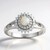 Bague en argent et Opale d'Australie