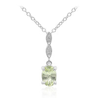 Collana in argento con Tsavorite della Tanzania