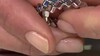 Anillo en plata con Zafiro azul (de Melo Essence)