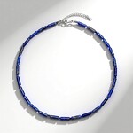 Collier en argent et Sodalite