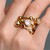 Anello in argento con Opale di Welo (MONOSONO COLLECTION)
