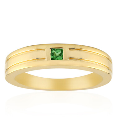 AAA-Kenianischer Tsavorit-Goldring