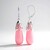 Orecchini in argento con Quarzo Color Rosa