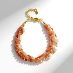 Bracciale in argento con Pietra del Sole (Riya)