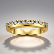 Anillo en oro con Diamante SI1 (G) (Annette)