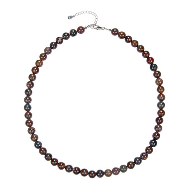 Collana in argento con Pietersite