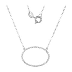 Collana in argento con Zircone