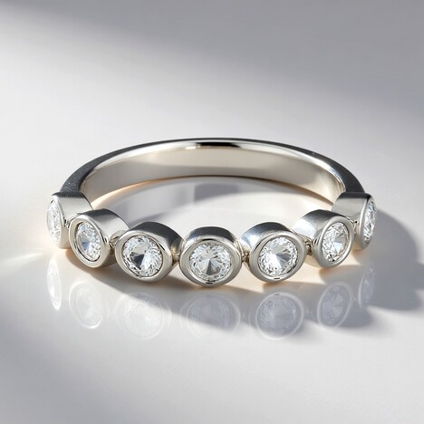Anello in argento con Zircone