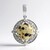 Ciondolo in argento con Diaspro Dalmata