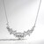 Collana in argento con Topazio Bianco