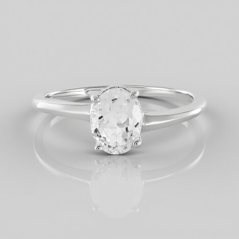 Anello in argento con Danburite