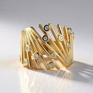 Bague en or et Diamant I2 (H) (de Melo Gold)
