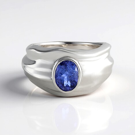 Anello in argento con Tanzanite (de Melo Essence)