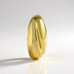 Ciondolo in argento con Topazio Bianco