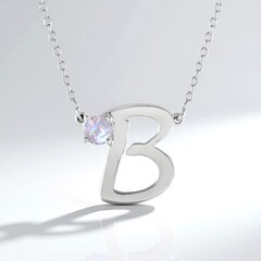 Collana in argento con Pietra di Luna Arcobaleno