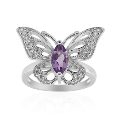 Amethyst-Silberring