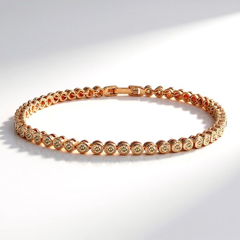 Bracciale in oro con Diamante Rose de France SI1 di Argyle (Annette)