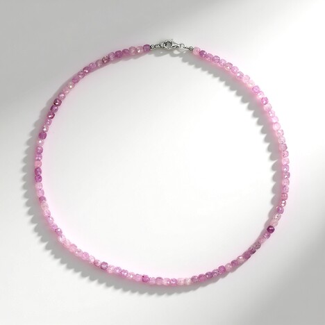 Collana in argento con Kunzite