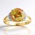 Bague en or et Sphalérite